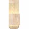 Ekena Millwork Eugene Rough Sawn Timber Gable Bracket, Douglas Fir, 48"W x 14"H x 6"D x 6"F, 7/12 Pitch GBW048X14X0606EUG00RDF - alternate 4